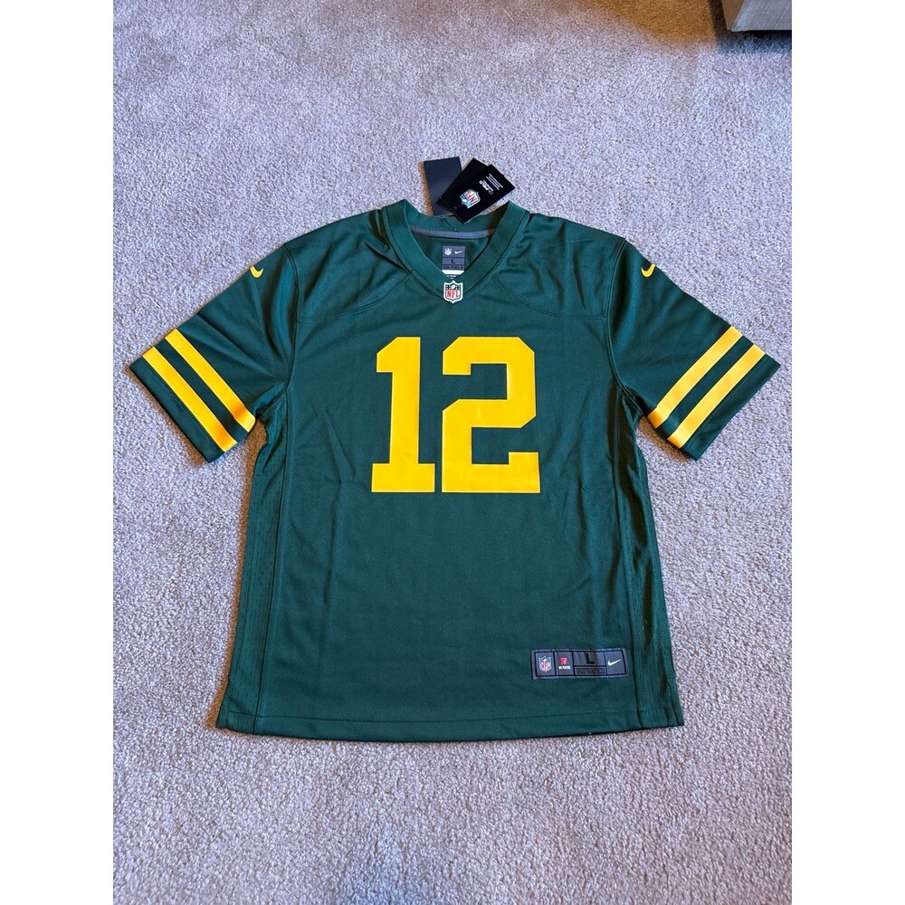 Aaron Rodgers Green Bay Packers Nike NWT Youth NFL Jersey Size Large